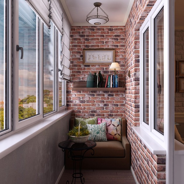 Дизайн интерьера балкона – как сделать красиво и удобно
